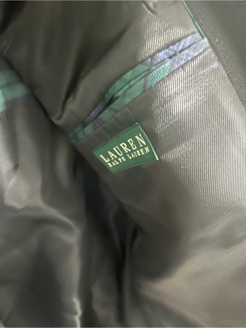 Ralph Lauren Black Single-Breasted Men's Blazer